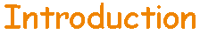 Introduction